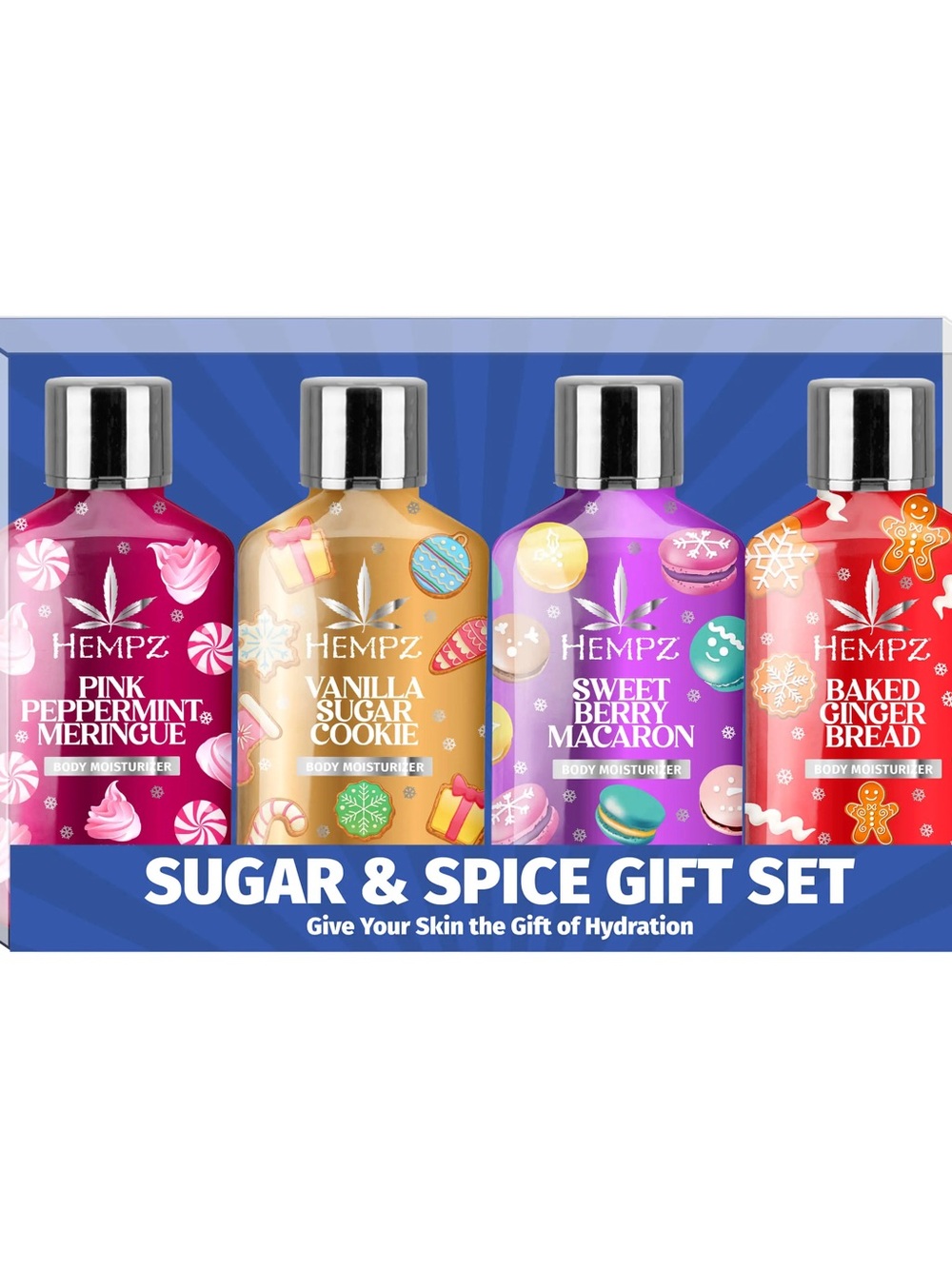 Hempz Sugar & Spice Holiday Lotions Gift Set